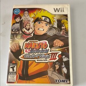 Naruto Shippuden: Clash of Ninja Revolution III for Wii - Multicolor